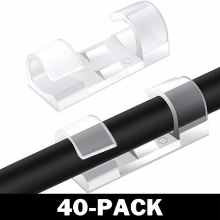 Kabelholder Smart - Gennemsigtig og selvklÃƒÂ bende CNMR