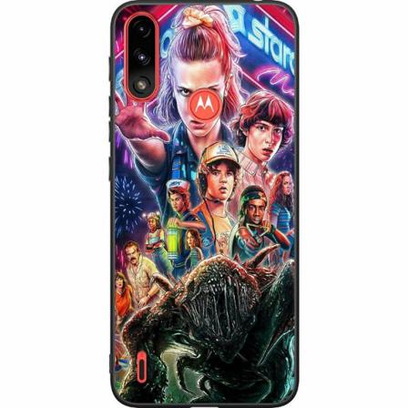Motorola Moto E7i Power Svart Skal Stranger Things