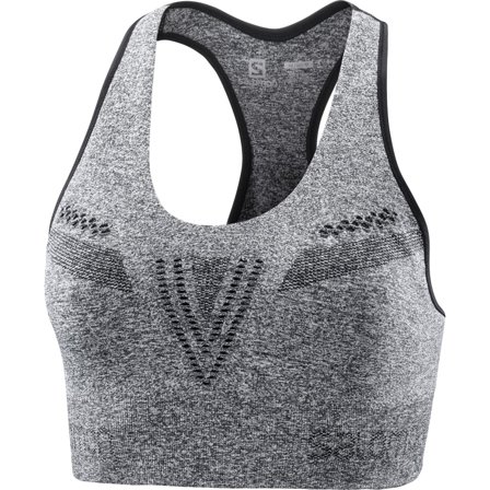 Salomon Women's Move'on Bra Women undergarment Grey S