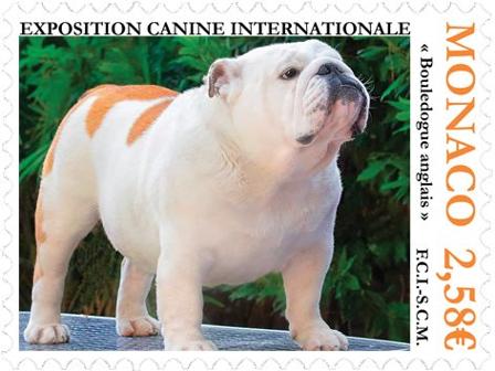 Monaco - Hundeshow 2024 - Postfrisk frimærke