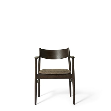 Seren Esszimmerstuhl, Geräucherte Eiche | Armlehnen