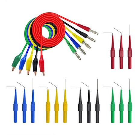 20 kpl / set Takaosan mittaussarja Automotive Back Probe Test Lead Set