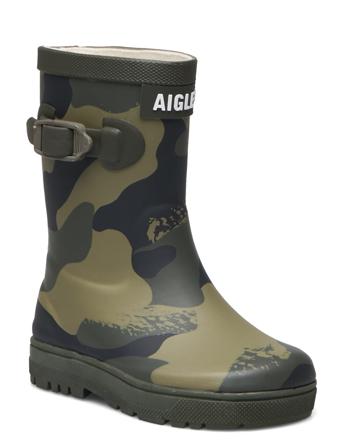 Ai Woody-Pop Pt 2 Camou/Kaki Khaki Aigle