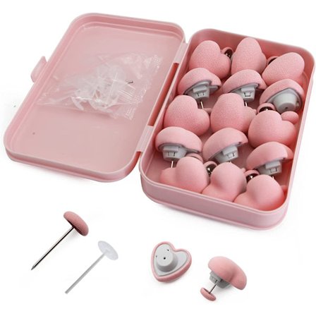 16 kappaleen pyöreä peittosuojan kiinnittimet, sieni-kuvio