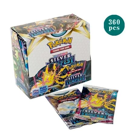 360 st Box Pokemonkort Shining Fates Stil Engelska Booster Battle Carte Trading Card Game Samlingskort Leksaker Barn Presenter