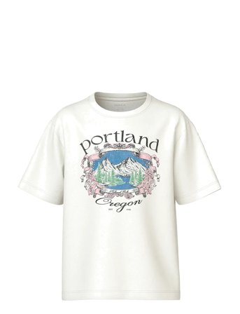 name it Nkfolisa Ss Nreg Top - Cream - 134-140