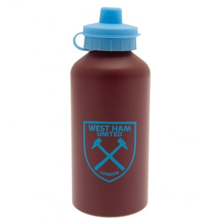 West Ham United FC Mattflaska En Storlek Claret Red/Sky Blue