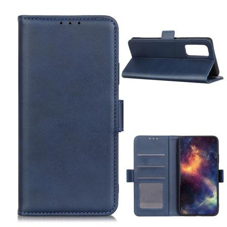 Xiaomi Mi 10t / 10t Pro - Fodral Med Magnetisk Stängning - Blå Blue Blå