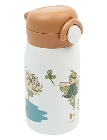 Fabelab Water Bottle - Small Elf - White - 320 ML