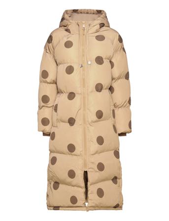 Nuhalle Long Jacket Fodrad Rock Beige Nümph