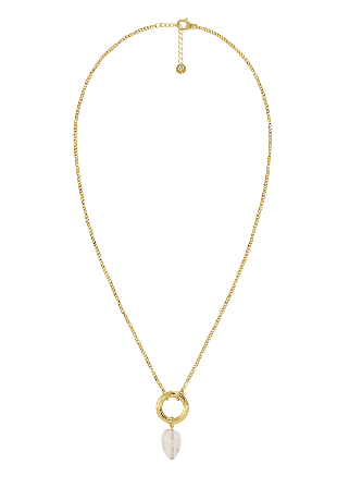 Edblad Beach Crystal Necklace Pink Gold Smycken & klockor Dam Guld ONESIZE