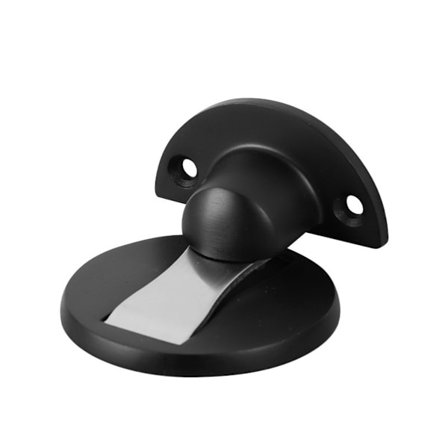 Osynlig Magnetisk Dörrstopp i 304 Rostfritt Stål med 3M Självhäftande och Skruvar