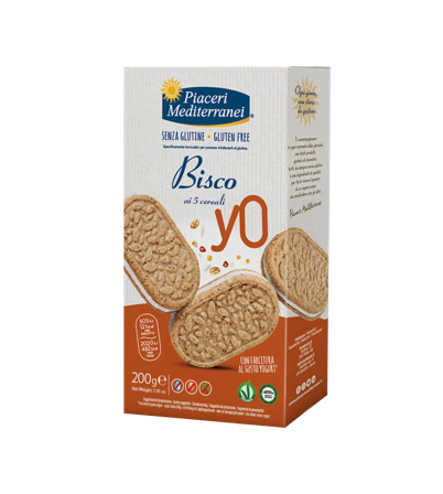 Piaceri Mediterranei Bisco yo 5 Cereali 200 g