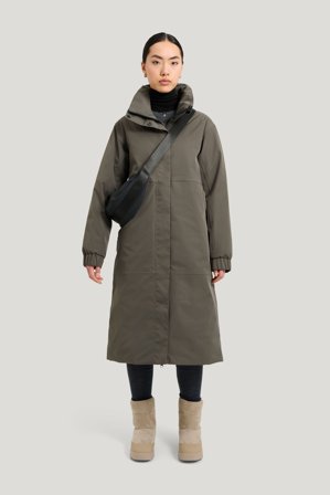 Tretorn Lane Insulated Coat — Vattentät Jacka Dam — Grön | Ytterkläder, Gummistövlar, Jackor & Regnkläder för Dam, Herr & Barn