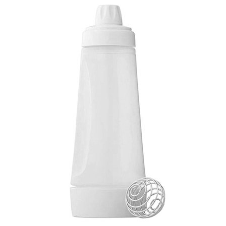 1000 ml Cupcake Waffle Pancake Smet Shaker Flaska