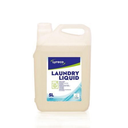 LYRECO Tvättmedel vit/kulör flytande 5L - Lyreco - Städ och hygien - Tvättmedel och klädvård - Tvättmedel