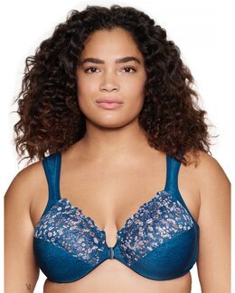 Bøjle-BH Frontlukket Denim - G110 - Glamorise