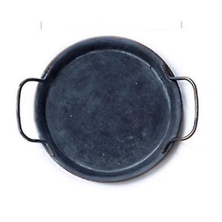 Retro Metallplate Håndtak Håndlaget Rund Vintage Oppbevaringsskuff