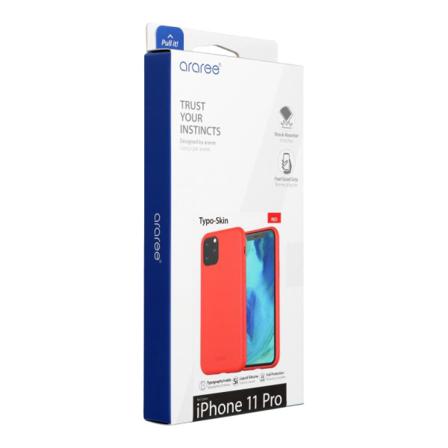 Araree Typoskin Skal Till Iphone 11 Pro Röd