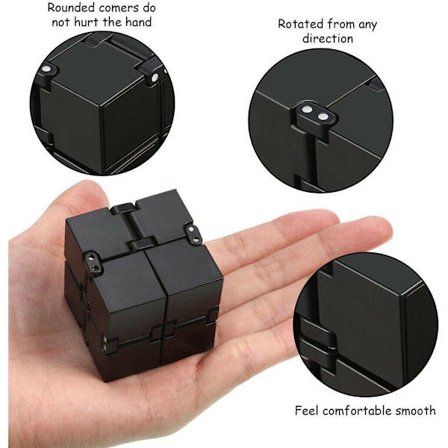 Magisk Infinity Puzzle Kub Leksak för Barn