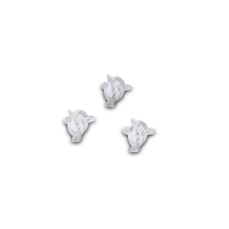 Ruuvisarja Crossikypärän Lippaan Raven Aspire EVO WH Läpinäkyvä