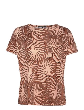 Basic Mercerised Tee Brown Scotch & Soda