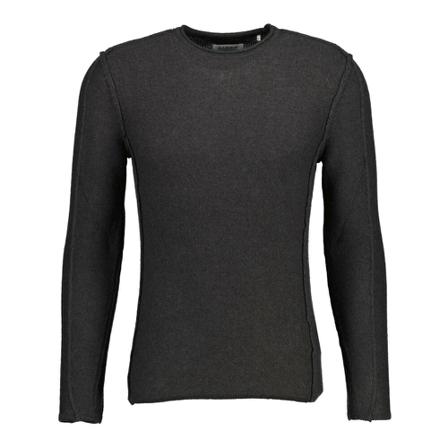 Gabba Round-neck Strik Grå, Herre Strik, Størrelse: S