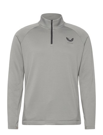 Soft Shell Tech Half Zip Sport Sport Clothing Sport Sweatshirts & Hoodies Sport Sweatshirts Grey Castore