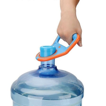 Hank til dunk til at bære eller overføre 5-gallon vandflasker hvor som helst