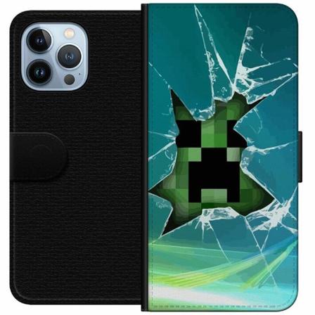 Apple Iphone 14 Pro Max Plånboksfodral Minecraft