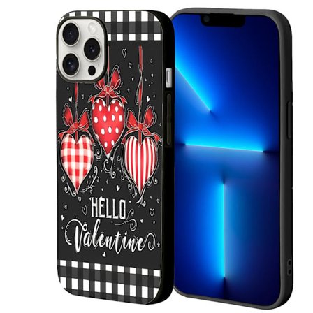 Populært iPhone 12 / 12 Pro beskyttelsesetui, i phone 15 til 17 16 15 Pro Max 14 13 Mini 12 Pro X XR 8 7 6 Valentinsdag beskyttelsescover
