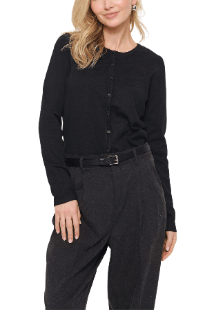 Saint Tropez MilaSZ Cardigan Tröjor Dam Svart L