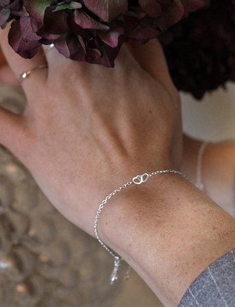 Drakenberg Sjölin Love Bracelet - Silver - ONE SIZE