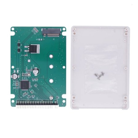 44 Pin M.2 NGFF SATA SSD - 2.5 IDE SATA SSD -muunnin M.2 NGFF - IDE-sovitinmuunnin B+M-avain 2230 2242 2260 2280