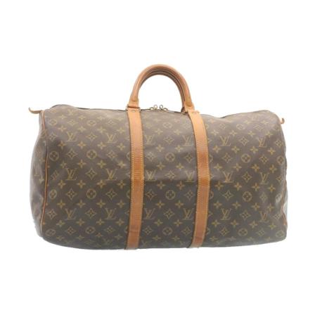 Louis Vuitton Vintage, Pre-owned Keepall 50 Bruin, Dames, Maat:ONE Size