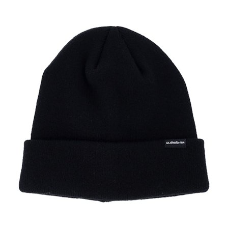 Quiksilver - Preto cuff Beanie - Routine Beanie True Black Beanie Cuff @ Hatstore
