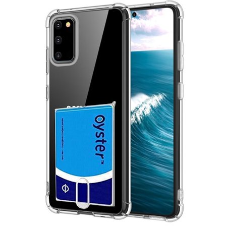 Samsung Galaxy S20 FE - Smart Skyddsskal med Korthållare