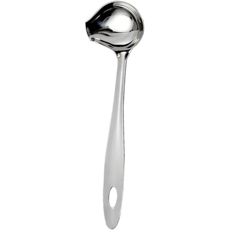 Sausøse med helletut i rustfritt stål, sauseskje, sausøse for hverdagsbruk