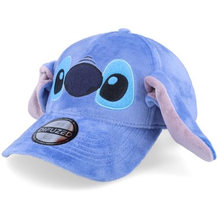Difuzed - Blau Adjustable Cap - Lilo & Stitch Plush Blue Adjustable @ Hatstore