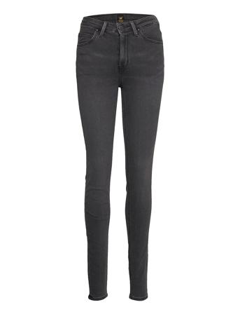 Scarlett High Skinny Jeans Svart Lee Jeans*Betinget Tilbud