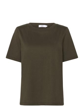 Cc Heart Regular T-Shirt Tops T-shirts & Tops Short-sleeved Green Coster Copenhagen