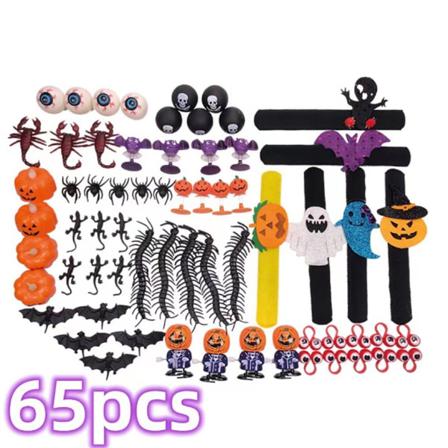 Halloween Party Favors För Barn 65pcs