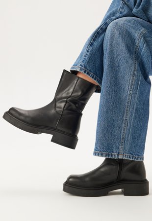 BUBBLEROOM Leather Chelsea Boots Kengät