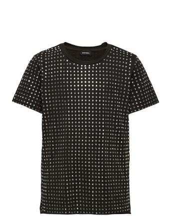 Tjraty T-Shirt T-shirts Short-sleeved Musta Diesel