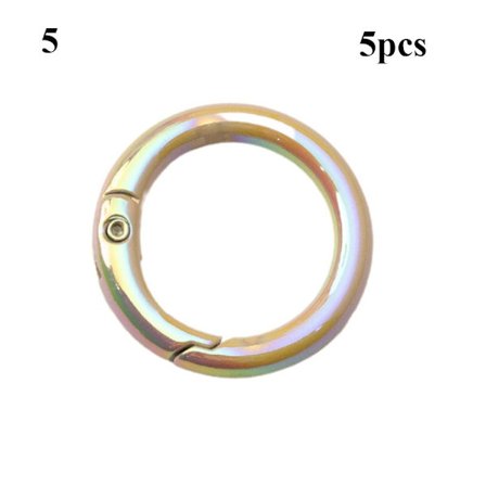 5 stk fjeder O-ring spænder karabinhage 5 5