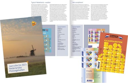 Holland - Årsmappe med ark 2023 - Postfrisk