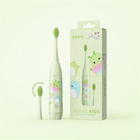 Ordo Sonic elektrisk tandbørste til børn - Squishmallows Rutabaga