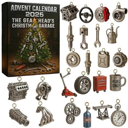 Julekalender 2025: Gearhead's Christmas Garage [DB]