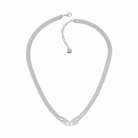 Dkny, Necklaces Grijs, unisex, Maat:ONE Size