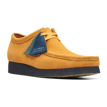 Clarks, Laced Shoes Żółty, Mężczyzna, Rozmiar: 41 EU